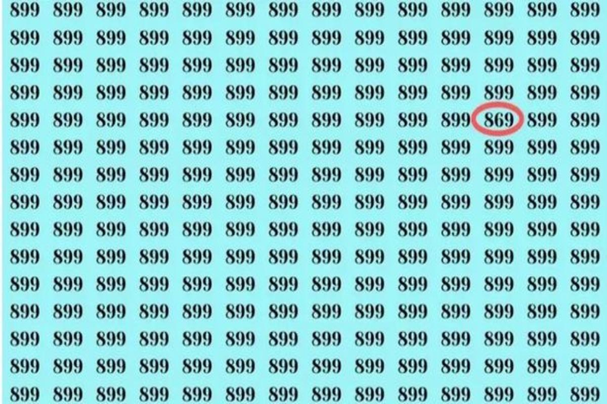 Ett tall er forskjellig fra resten