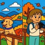 IQ-test: Finn tre forskjeller på et bilde av en jente og en hund på 51 sekunder IQ-test: Finn tre forskjeller på et bilde av en jente